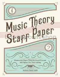 Music Theory Staff Paper