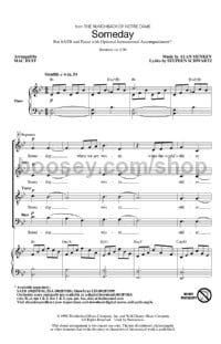 Someday (from The Hunchback Of Notre Dame) (SATB)