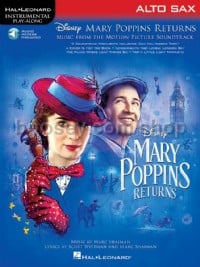 Mary Poppins Returns for Alto Sax (Book & Online Audio)