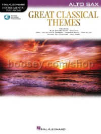Great Classical Themes Alto Sax (Book & Online Audio)