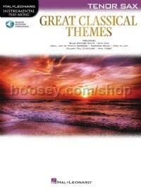Great Classical Themes Tenor Sax (Book & Online Audio)