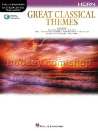 Great Classical Themes Horn (Book & Online Audio)