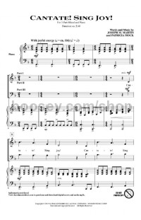 Cantate! Sing Joy! (3-Part Choir)