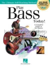 Play Bass Today! All-in-One Beginner's Pack (Book & Online Audio)