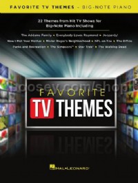 Favorite TV Themes (Piano)