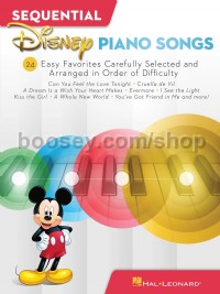Sequential Disney Piano Songs 24 Easy Favourites