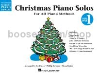 Hal Leonard Student Christmas Piano Solos Level 1