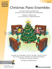 Christmas Piano Ensembles 3 (Hal Leonard Student Piano Library)
