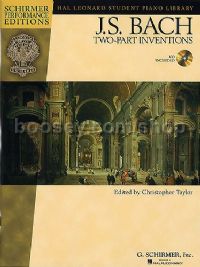 Schirmer Performance Editions: J.S. Bach Two Part Inventions
