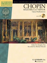 Mazurka in F minor Op. post. (Book & CD)