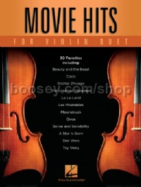Movie Hits for Violin Duet (String Duet)