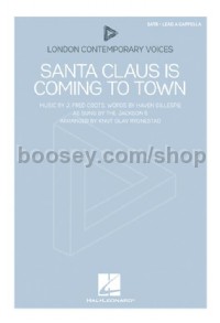 Santa Claus is coming to town (SATB)