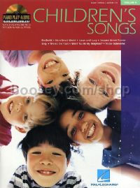 Piano Play-Along vol.9: Children's Songs (Book & CD)