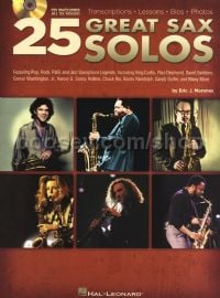 25 Great Sax Solos (Book & CD)