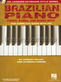 Brazilian Piano - Chôro, Samba, and Bossa Nova (Book & CD)