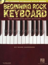 Beginning Rock Keyboard (Book & CD)