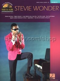 Piano Play Along 111: Stevie Wonder (Book & CD)