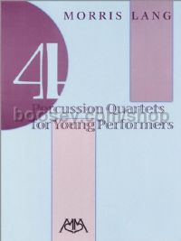 4 Percussion Quartets for Young Performers (score & parts)