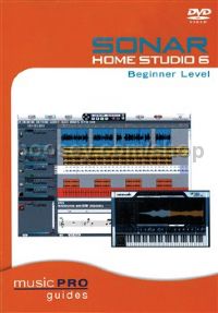 Sonar Home Studio 6 Beginner Level DVD