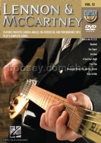 Lennon & Mccartney Guitar Play-along DVD (Guitar Play-Along DVD Volume 12)