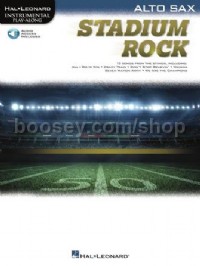 Stadium Rock for Alto Sax  (Book & Online Audio)