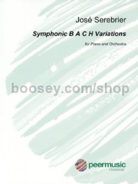 Symphonic B A C H Variations (Orchestral Score)