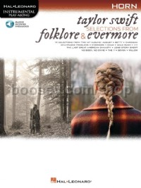 Taylor Swift - Selections from Folklore & Evermore - Horn (Book & Online Audio)