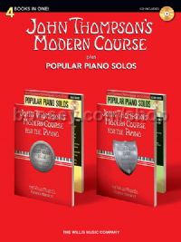 John Thompson's Modern Course plus Popular Piano Solos (+ CD)
