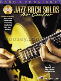 Jazz Rock Solos For Guitar - Pro Licks (Bk & CD)