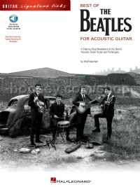 Best of The Beatles for Acoustic Guitar (Signature Licks Book & Online Audio)