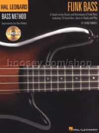 Hal Leonard Bass Method Funk Bass (Bk & CD)