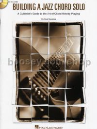Building A Jazz Chord Solo - guitar (Bk & CD)
