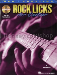 prolicks rock licks for guitar (Book & CD)