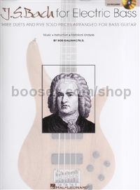 Bach For Electric Bass (Bk & CD)