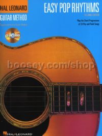 Easy Pop Rhythms Hal Leonard Guitar (Bk & CD)