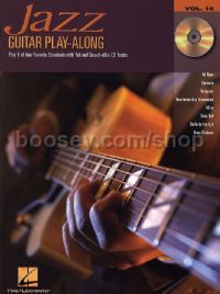 Guitar Play-Along Series vol.16: Jazz Guitar (Bk & CD)