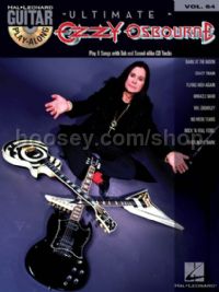 Guitar Play Along 64 Ultimate Ozzy Osbourne (Bk & CD)