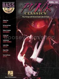 Bass Play-Along vol.12: Punk Classics (Bk & CD)