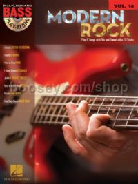 Bass Play Along 14 Modern Rock (Bk & CD)