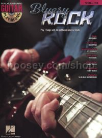 Guitar Play-Along Series vol.73: Bluesy Rock (Bk & CD)