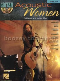 Guitar Play-Along Series vol.87: Acoustic Women (Bk & CD)
