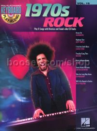 Keyboard Play Along Vol.16 1970s Rock (Book & CD)
