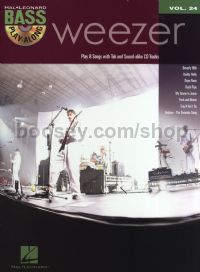 Bass Play-Along vol.24: Weezer (Bk & CD)