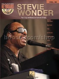 Keyboard Play Along 20 Stevie Wonder (Bk & CD)