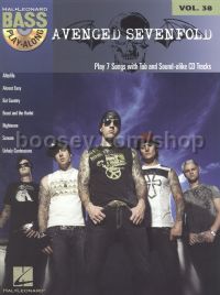 Bass Play Along Volume 38: Avenged Sevenfold (Book & CD)