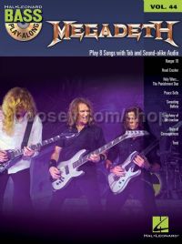 Megadeth (Bass Play-Along with CD)