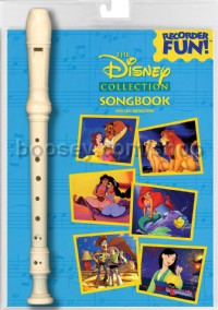 The Disney Collection Songbook Recorder Fun (Recorder & Book Pack)