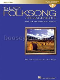 15 Easy Folksong Arrangements High (Book & CD)