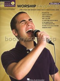 Pro Vocal 53 Worship Favorites (Bk & CD)