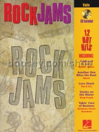 Rock Jams - Violin (Book & CD)